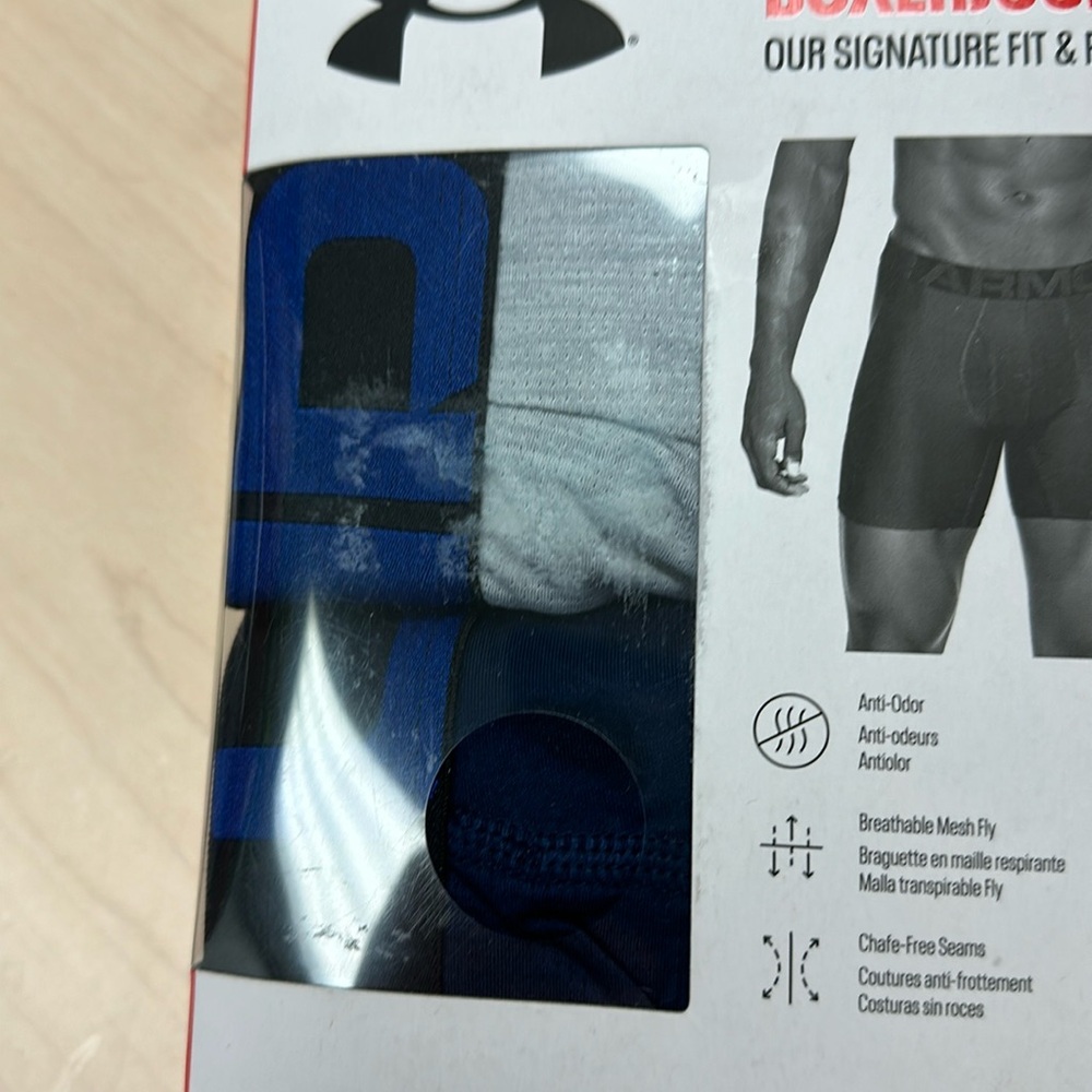 NWT 2PK Under Armour Boxerjock Briefs 5XL - Picture 3 of 9